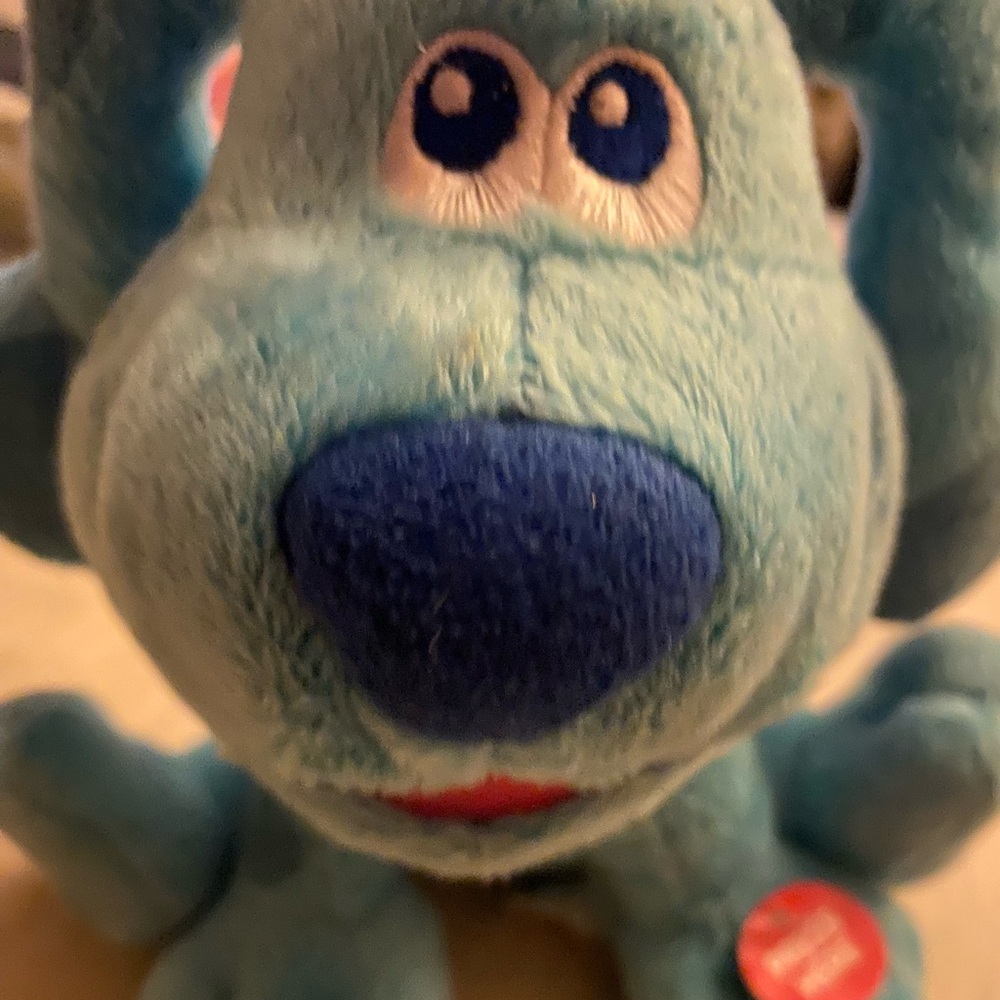 The NEW Barking Blues Clues & You Talking Puppy Dog 7" Plush Stuffed Animal - Picture 2 of 8
